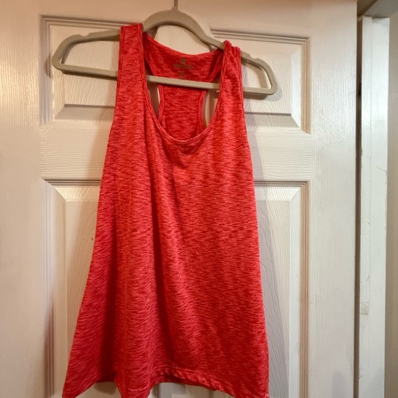 90 Degree By Reflex Tops - 90 Degree By Reflex Heathered Red Tank Top